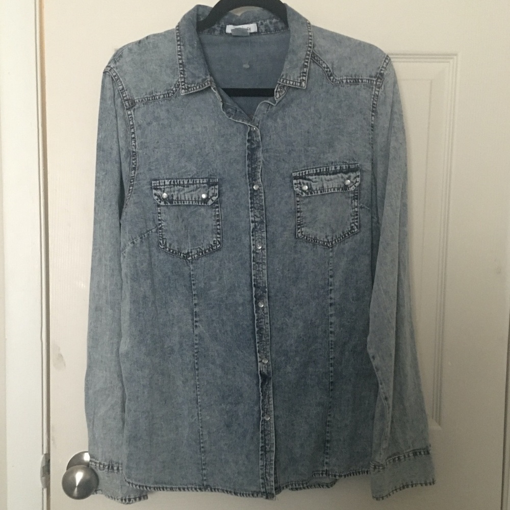 Denim Button Down